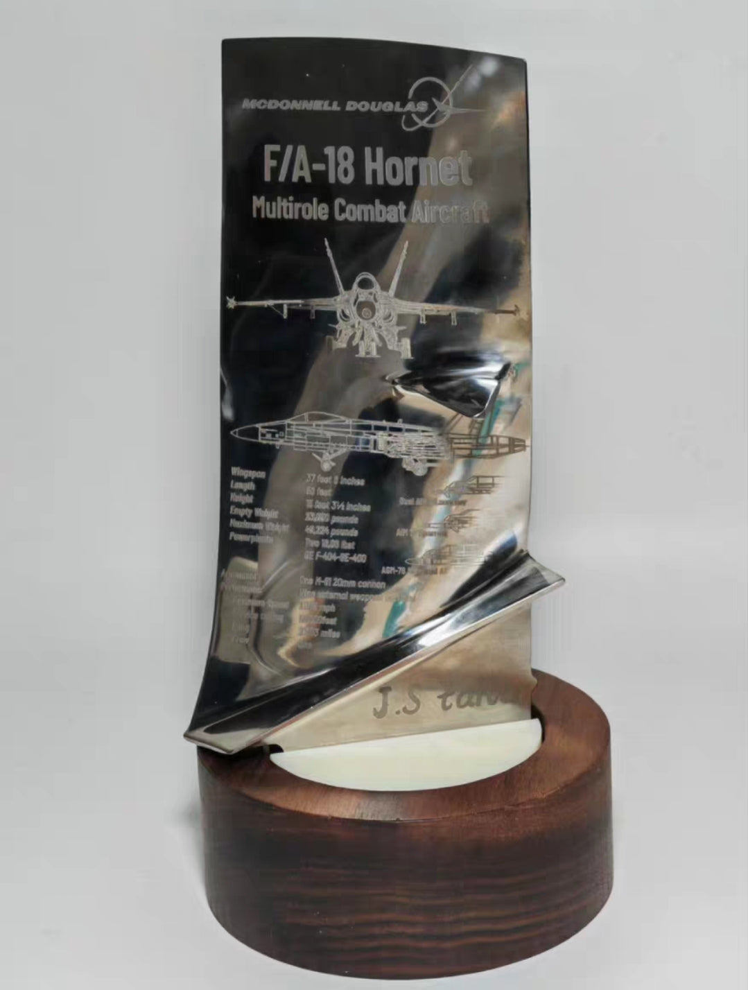 F/A-18 Hornet engine Blade (Stage 1 of LPC)