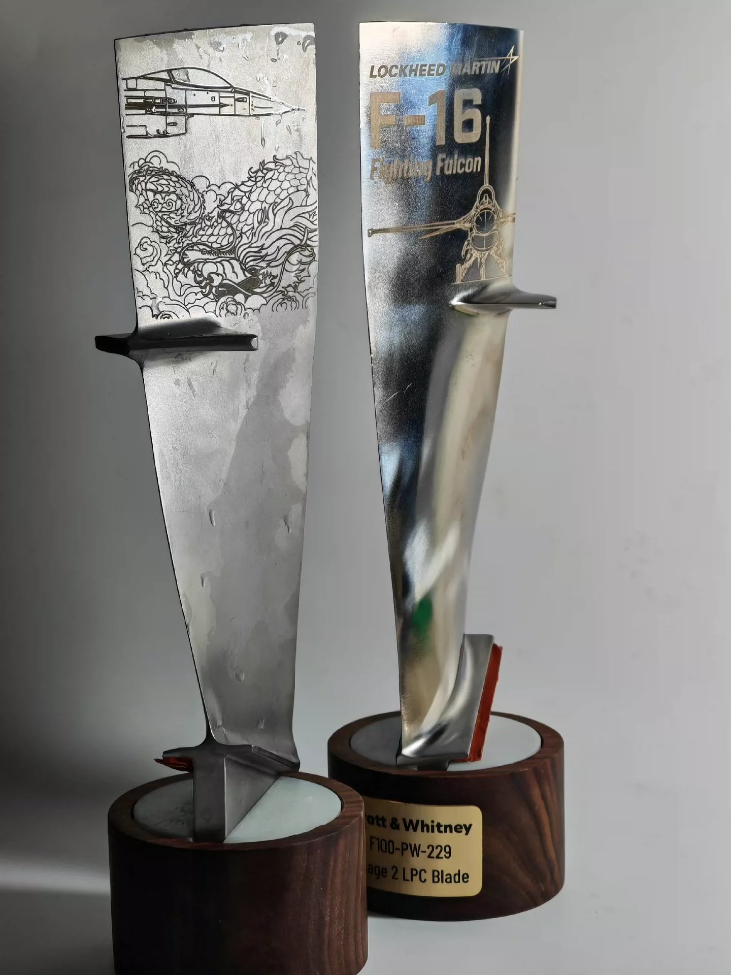 F16 Fighting Falcon engine Blade F100-PW-229 (stage 2 LPC)