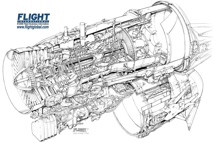 RB199 IPC Blade - Panavia Tornado